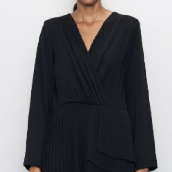 zara blazer playsuit